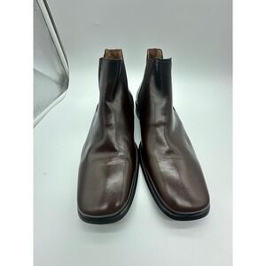 Lorens Brown Leather Chelsea Boots EU 41 US 8.5 Made In Spain